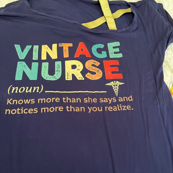Vintage Nurse Tee X large - Picture 1 of 6